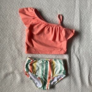 Girls Ruffle Butts Tankini